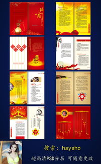 軟件開發行業招商畫冊設計素材 高清PSD模板高效下載指南